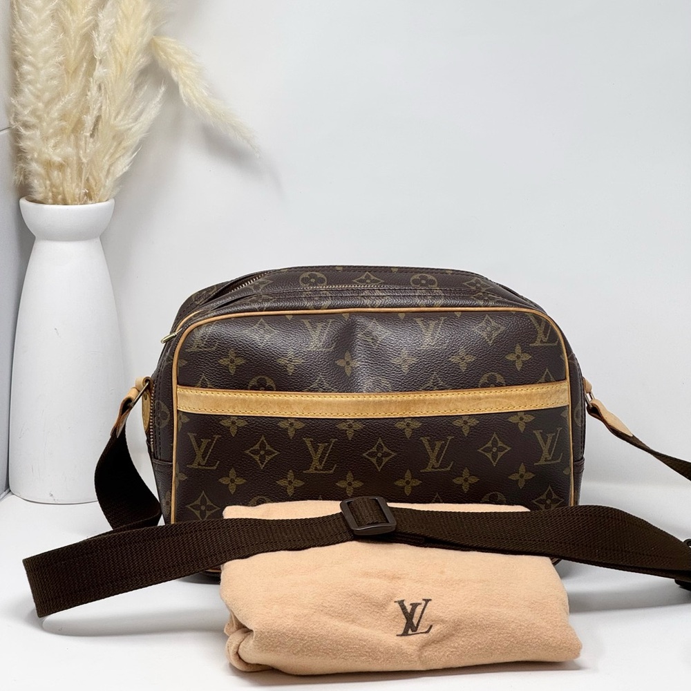 💯Authentic Pre-loved LOUIS VUITTON Monogram PM Reporter crossbody Bag